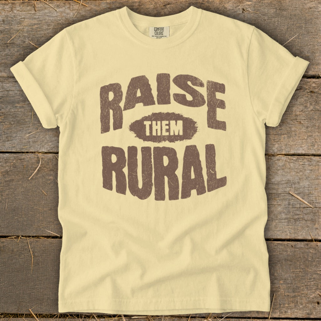 Raise Them Rural Signature Tee