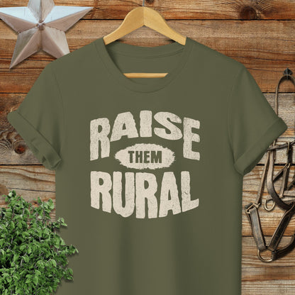 Raise Them Rural Softstyle Tee