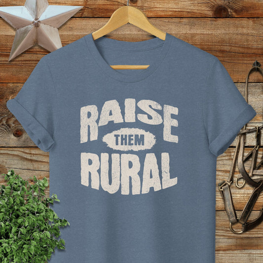 Raise Them Rural Softstyle Tee