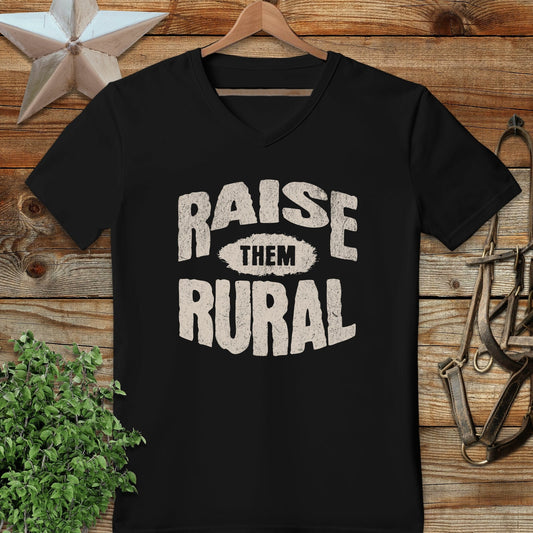 Raise Them Rural V-neck