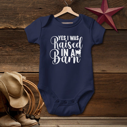 Raised In A Barn Bodysuit (Baby)