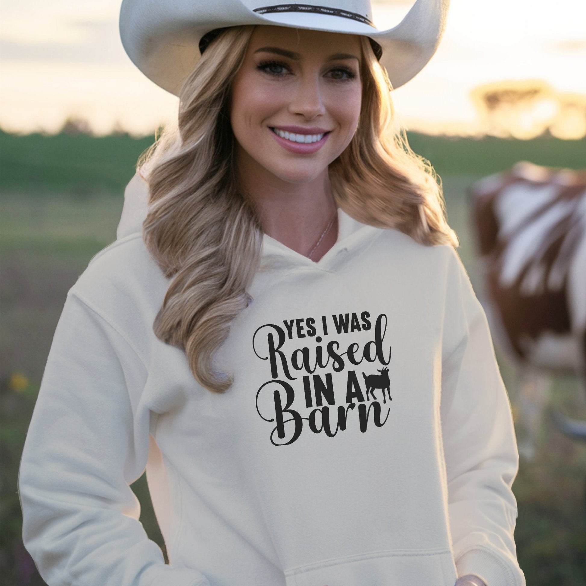 Raised In A Barn Hoodie