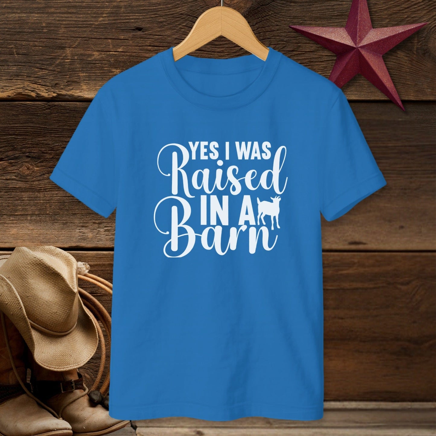 Raised In A Barn T-Shirt (Youth)