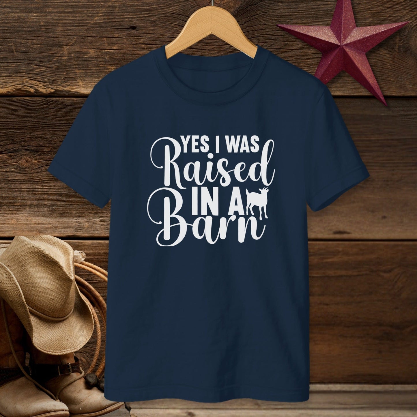 Raised In A Barn T-Shirt (Youth)