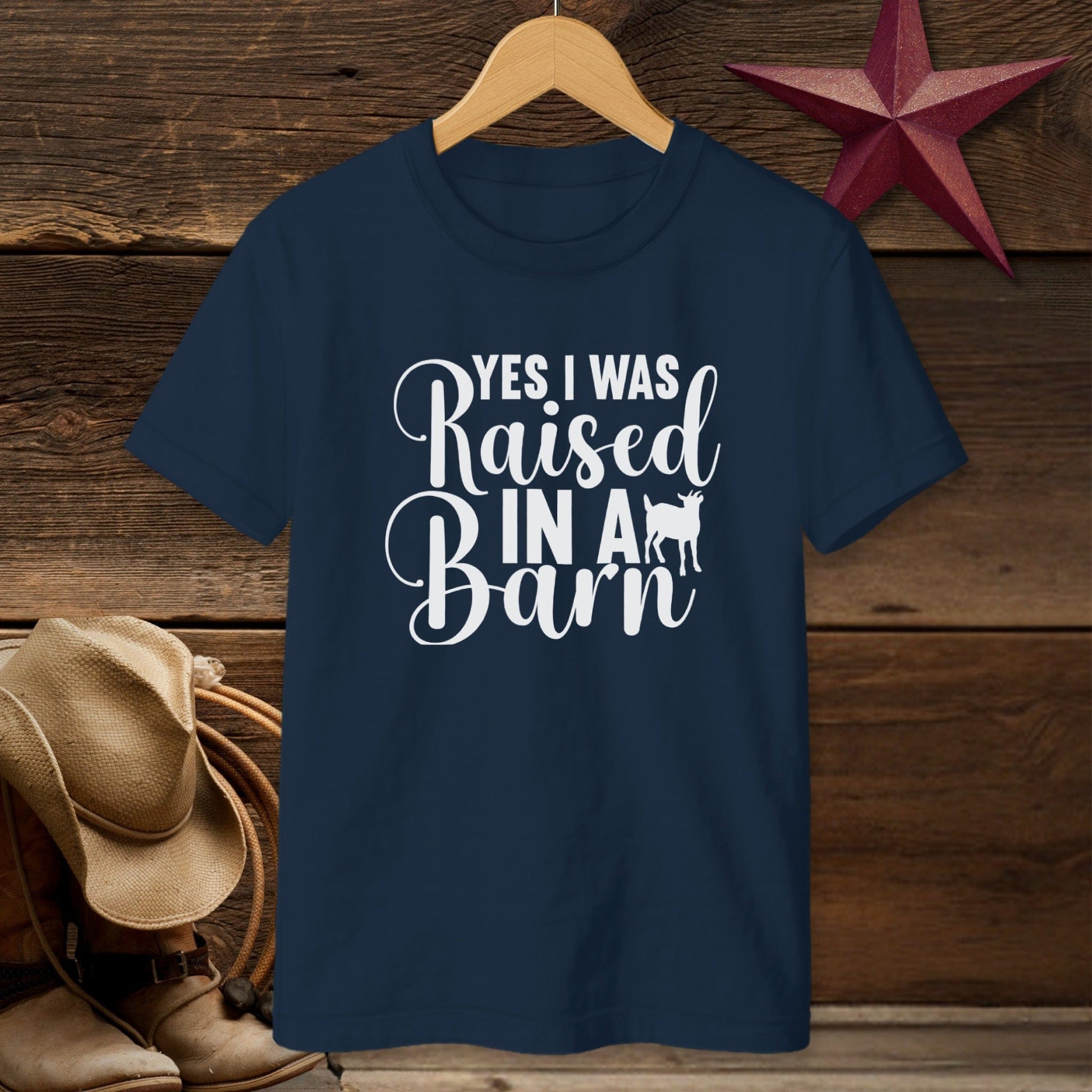 Raised In A Barn T-Shirt (Youth)