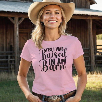 Raised In A Barn T-shirt