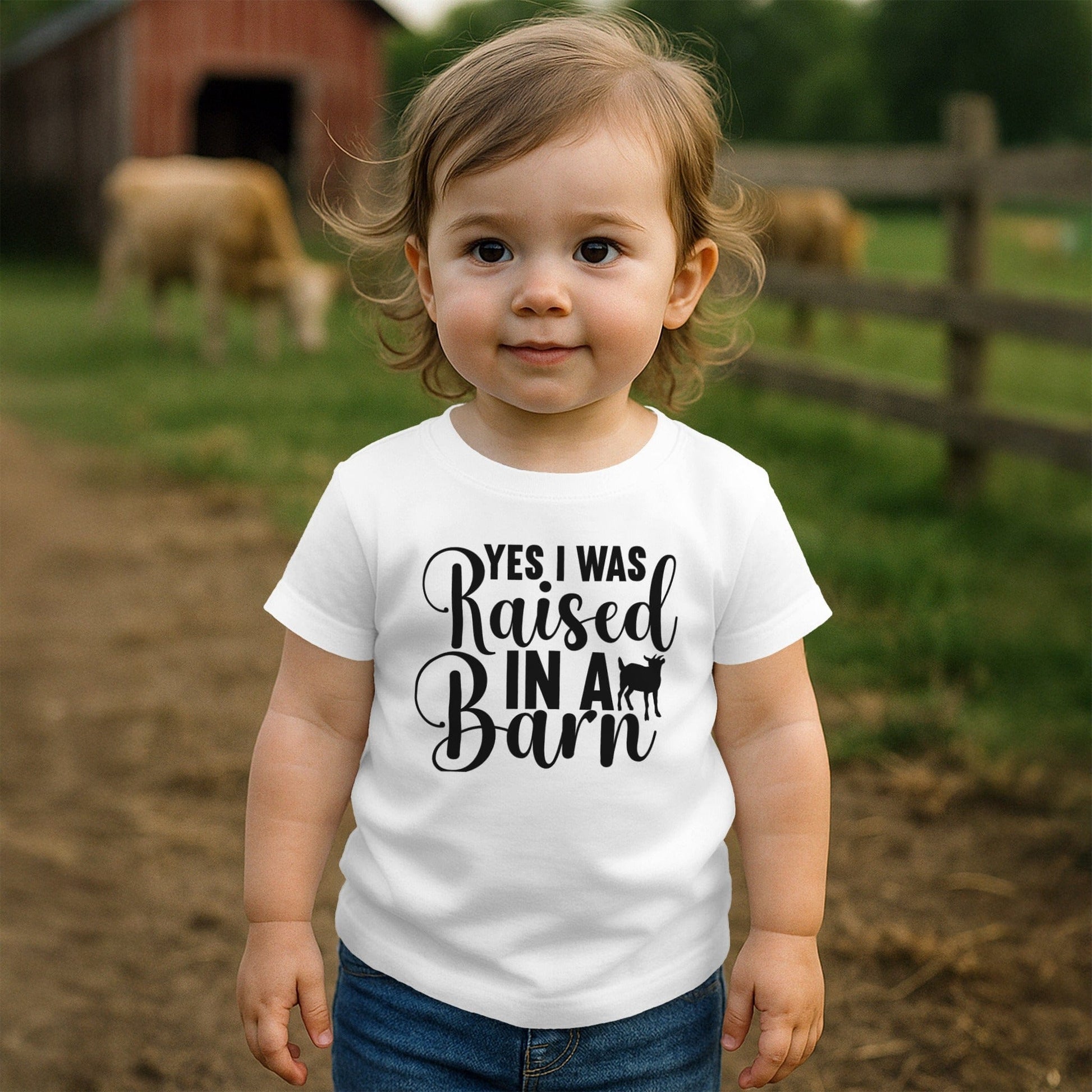 Raised In A Barn T-shirt (Toddler)
