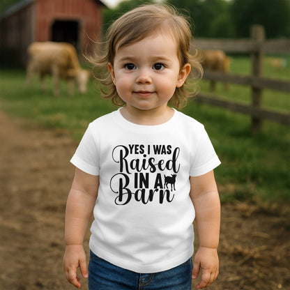 Raised In A Barn T-shirt (Toddler)