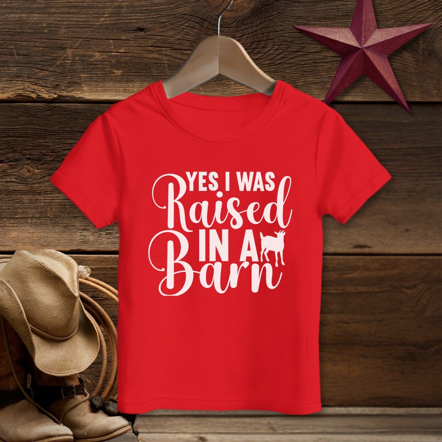 Raised In A Barn T-shirt (Toddler)