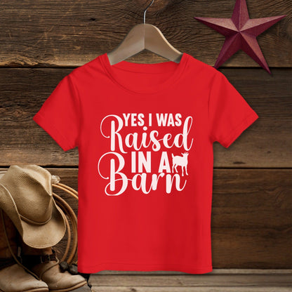 Raised In A Barn T-shirt (Toddler)