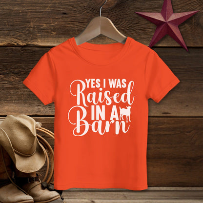 Raised In A Barn T-shirt (Toddler)