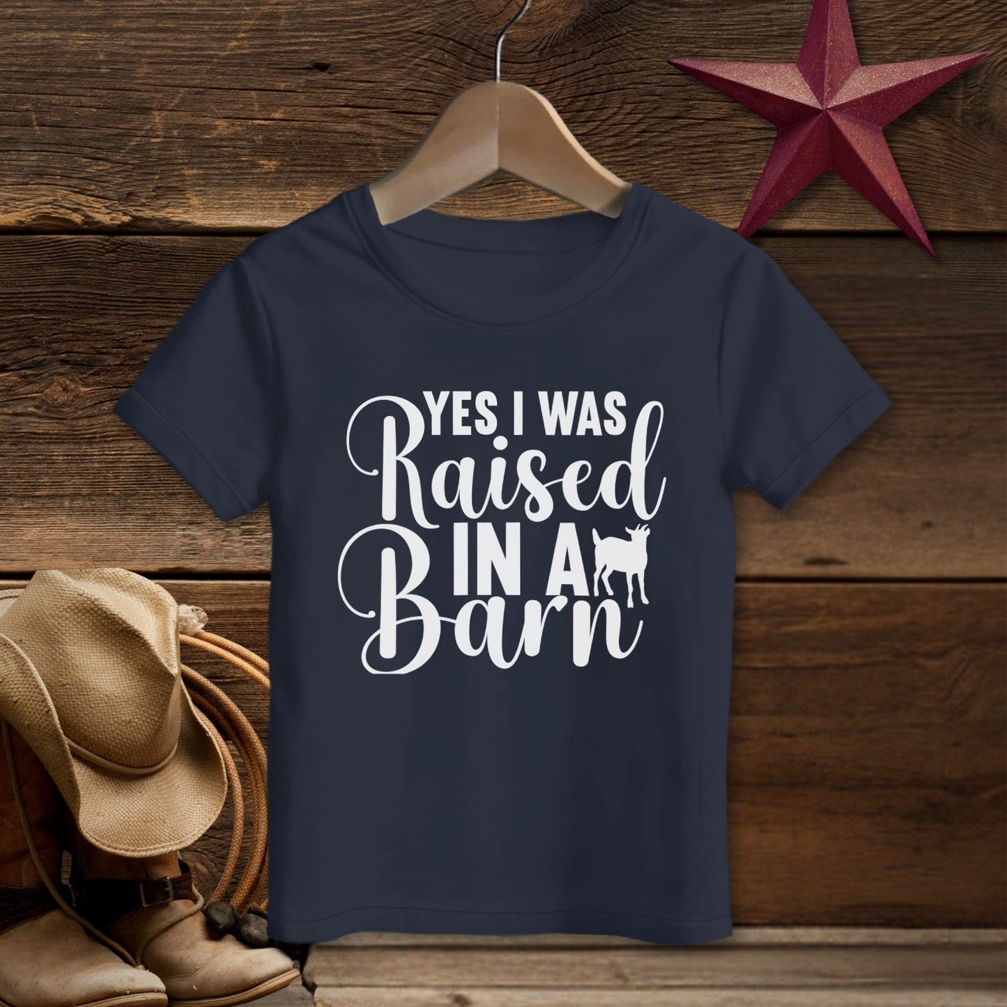 Raised In A Barn T-shirt (Toddler)
