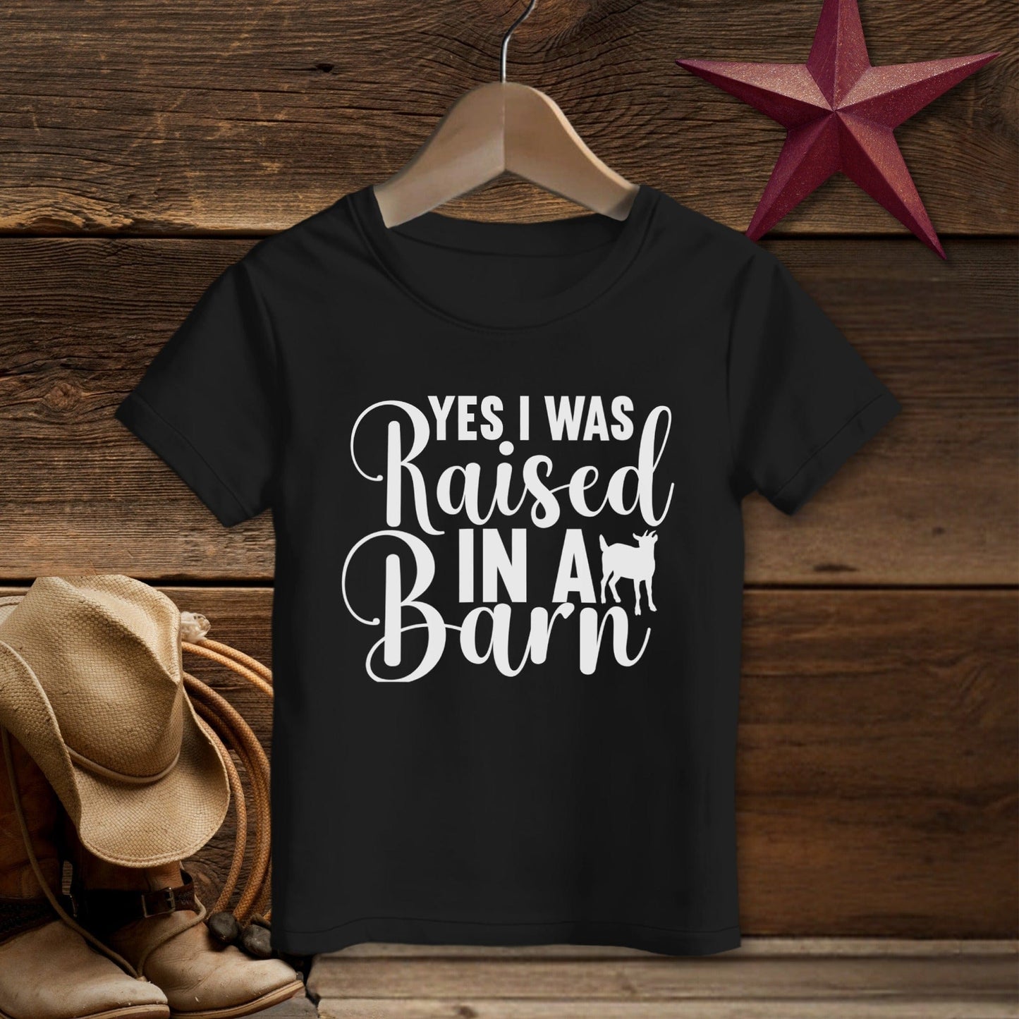 Raised In A Barn T-shirt (Toddler)