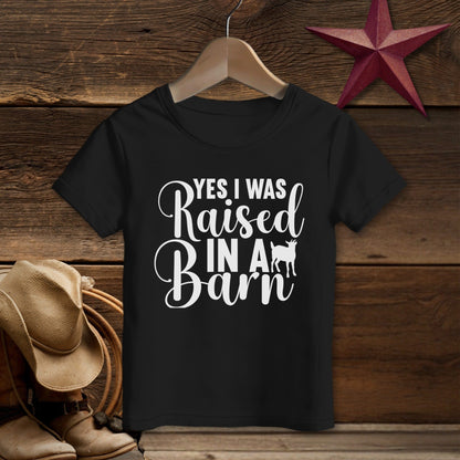 Raised In A Barn T-shirt (Toddler)