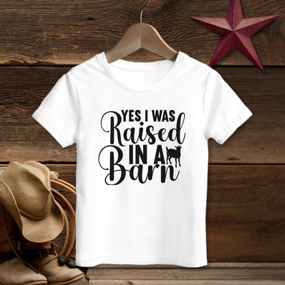 Raised In A Barn T-shirt (Toddler)