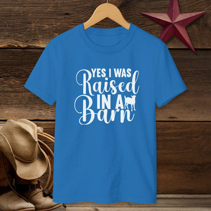 Raised In A Barn T-shirt (Youth)