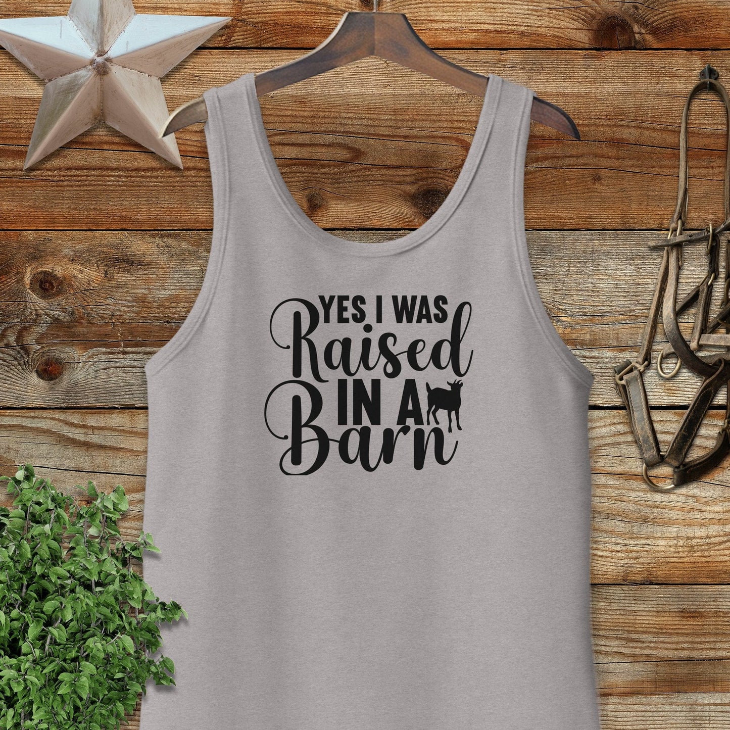 Raised In A Barn Tank Top