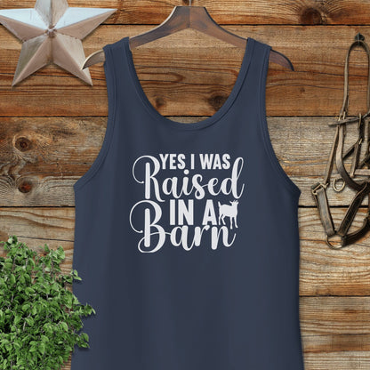 Raised In A Barn Tank Top