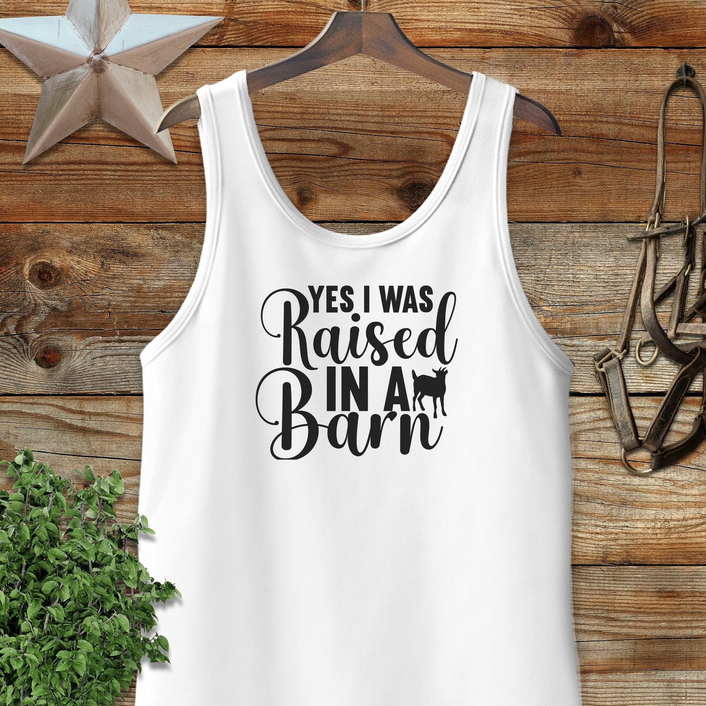 Raised In A Barn Tank Top