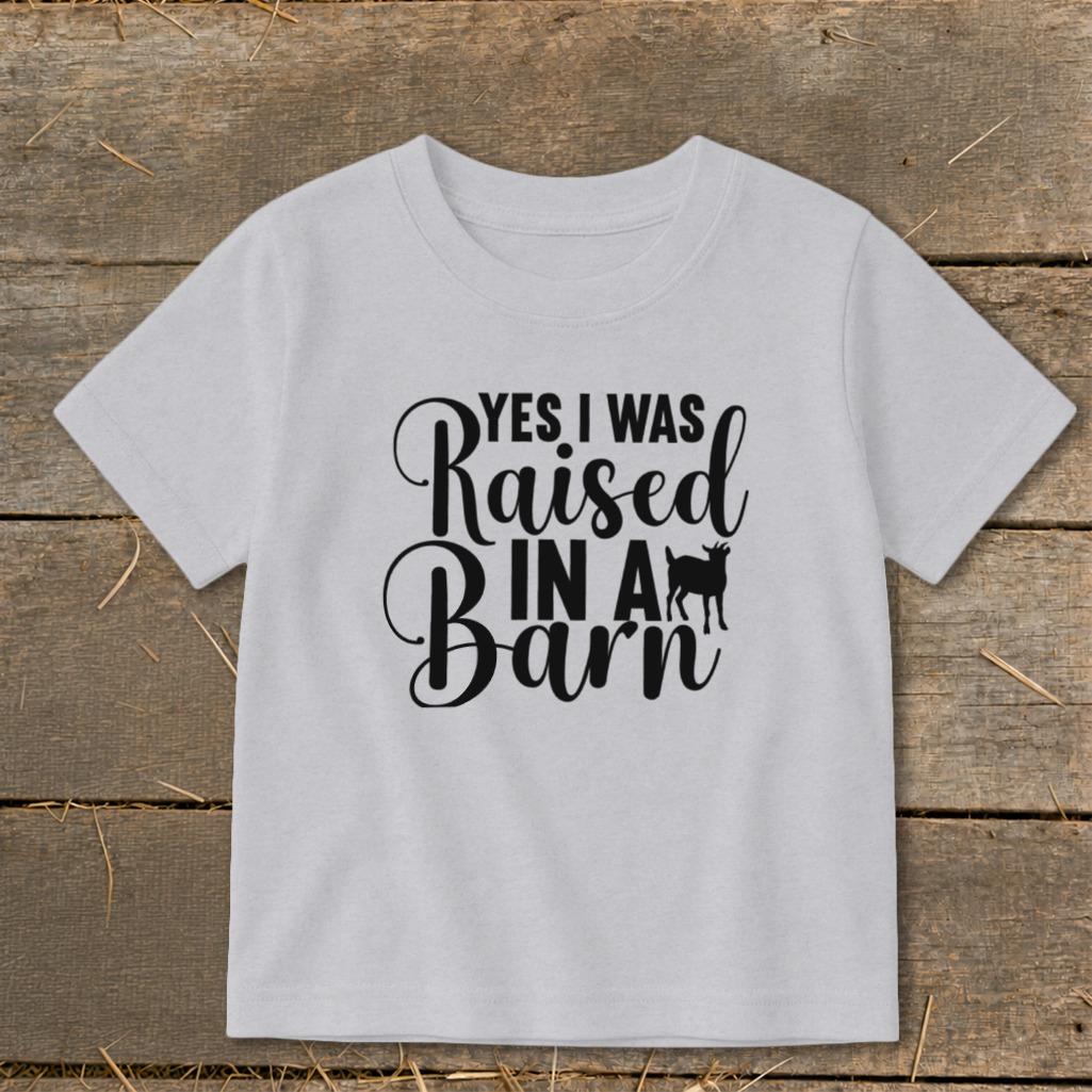 Raised In A Barn Toddler Tee