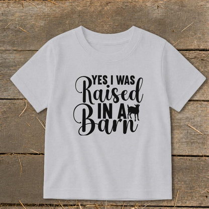 Raised In A Barn Toddler Tee