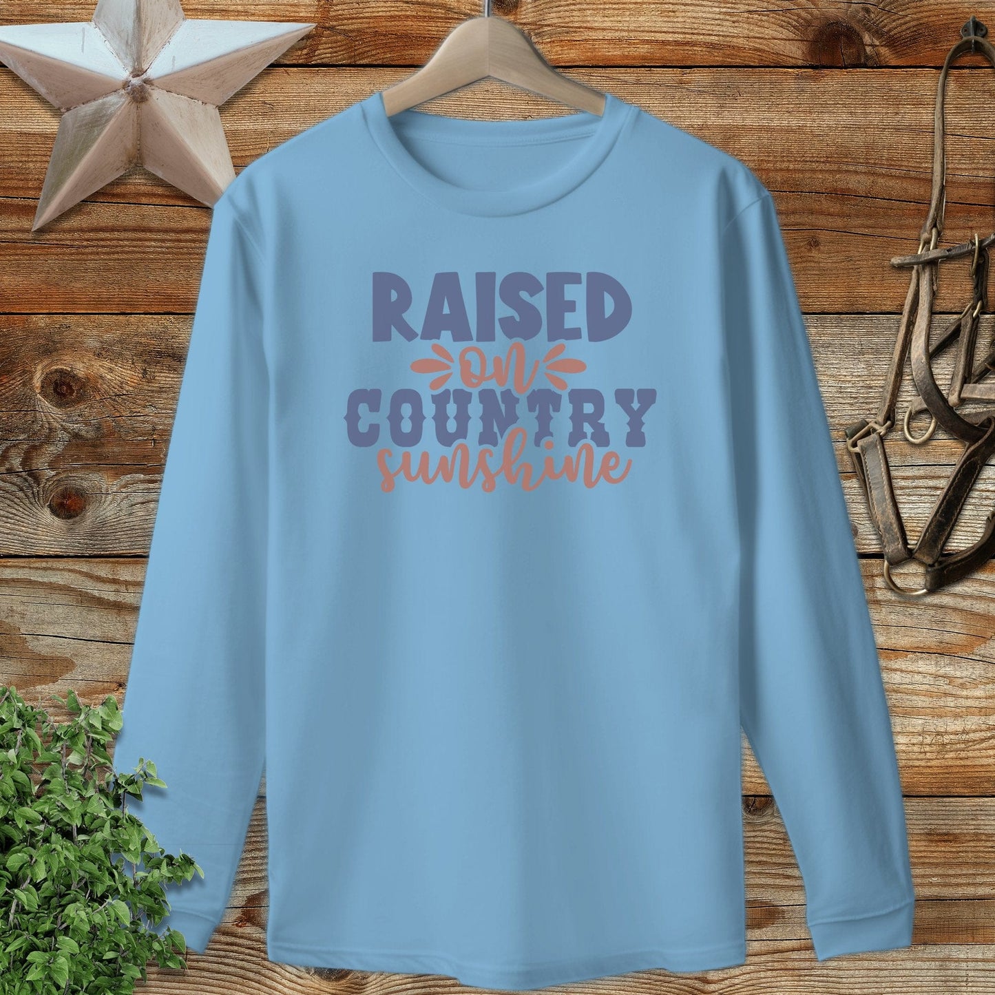 Raised on Country Long Sleeve Tee