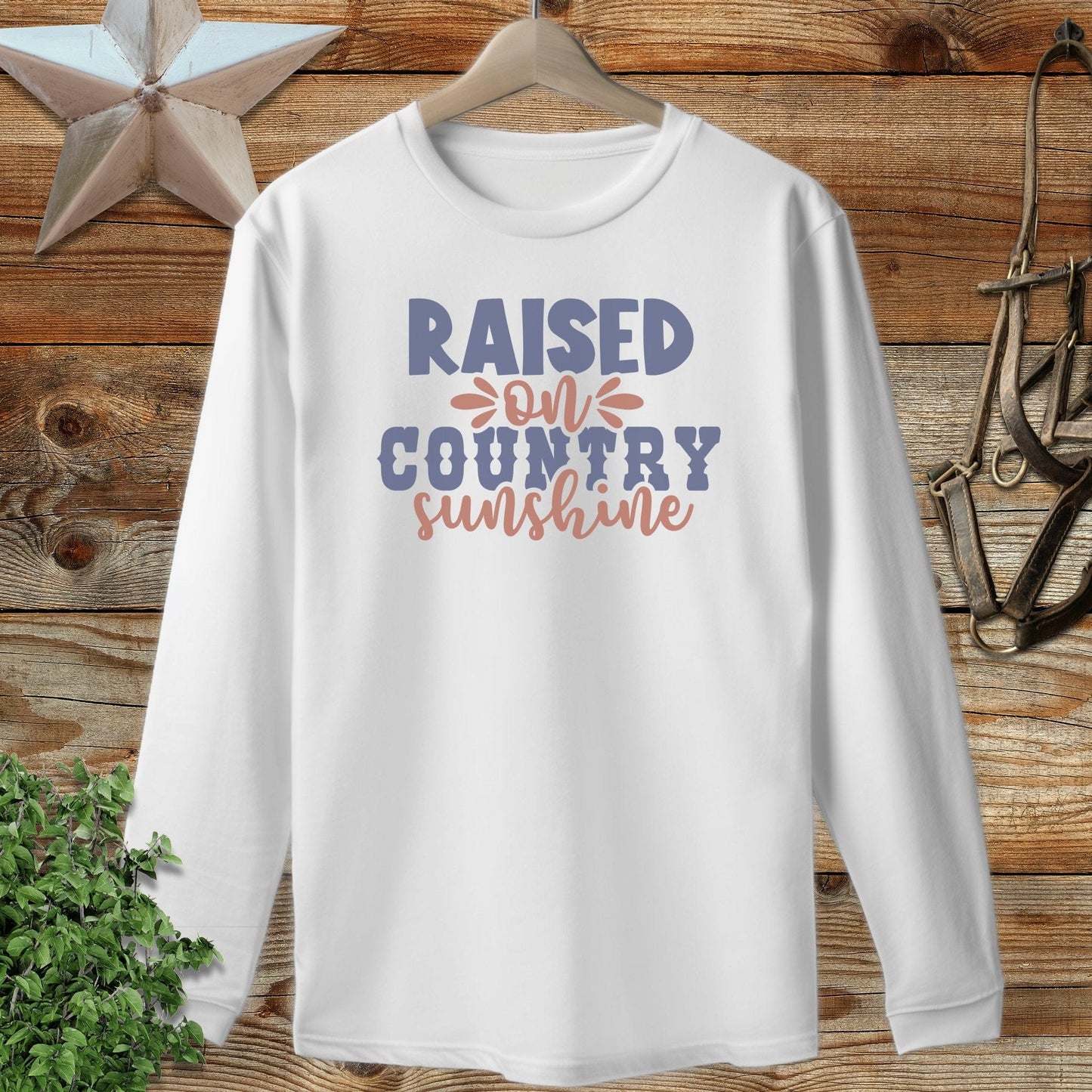 Raised on Country Long Sleeve Tee