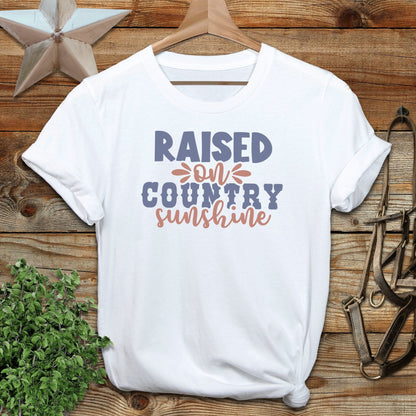 Raised on Country Softstyle Tee