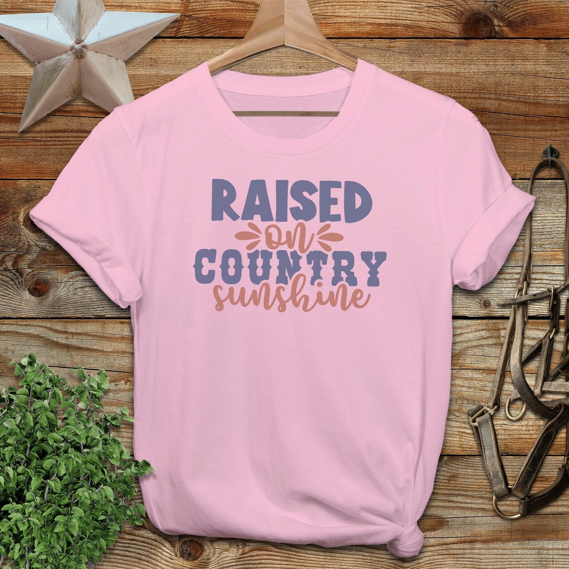 Raised on Country Softstyle Tee