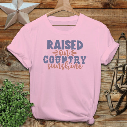 Raised on Country Softstyle Tee
