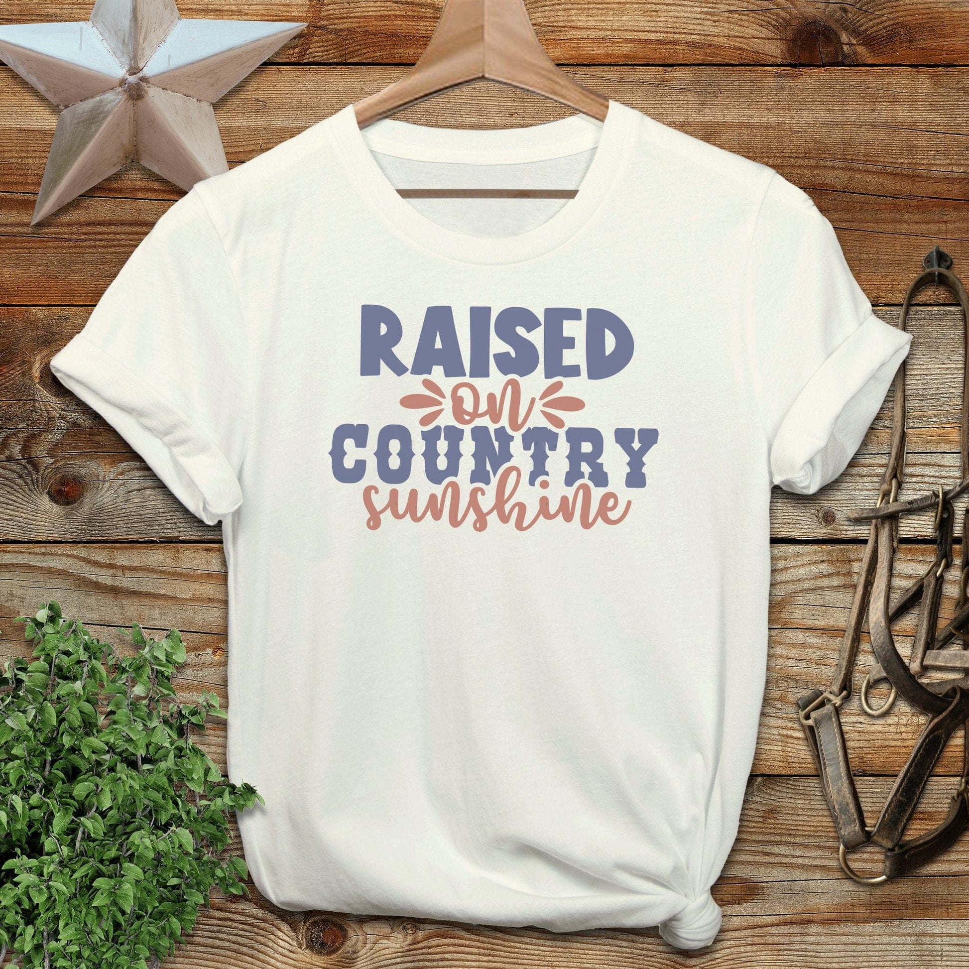 Raised on Country Softstyle Tee