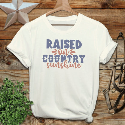 Raised on Country Softstyle Tee