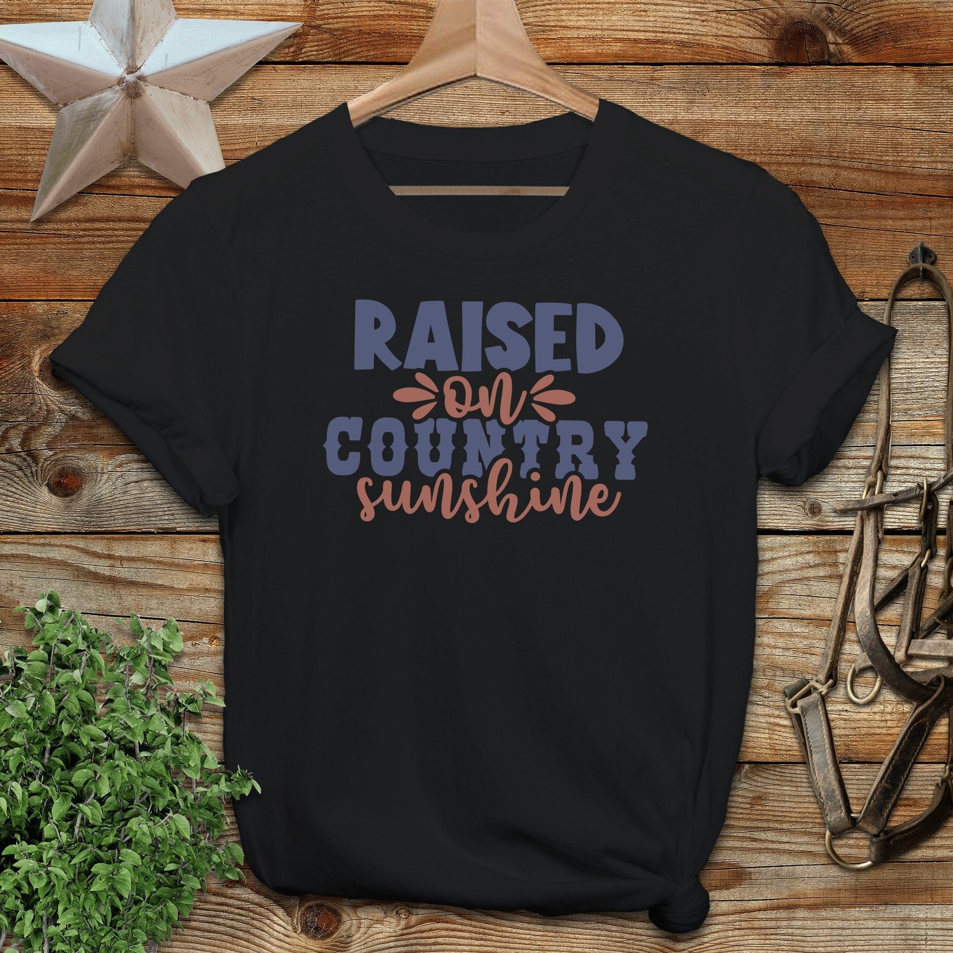 Raised on Country Softstyle Tee