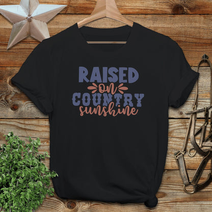 Raised on Country Softstyle Tee