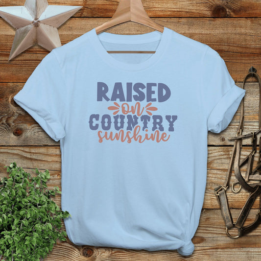Raised on Country Softstyle Tee