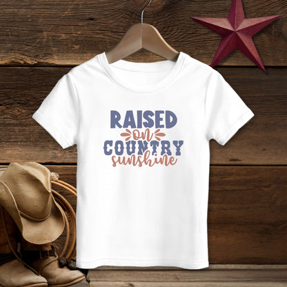 Raised on Country T-shirt (Toddler)