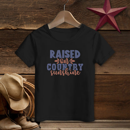 Raised on Country T-shirt (Toddler)