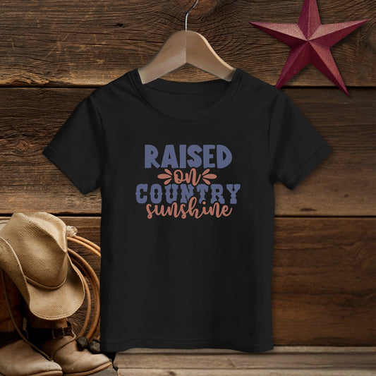 Raised on Country T-shirt (Toddler)