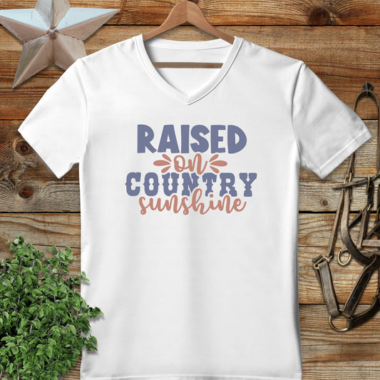 Raised on Country V-neck
