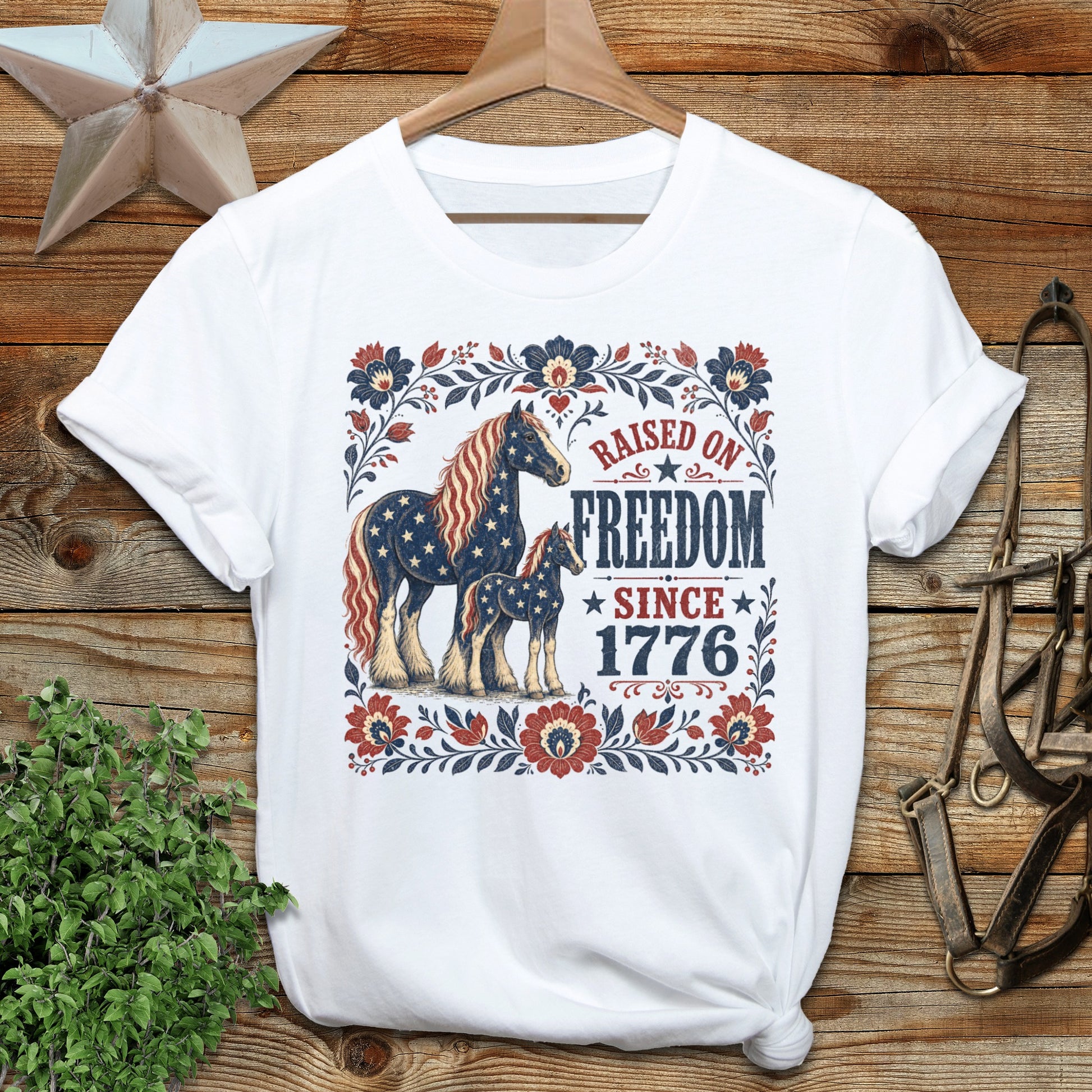 Raised on Freedom Softstyle Tee