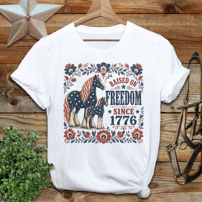 Raised on Freedom Softstyle Tee