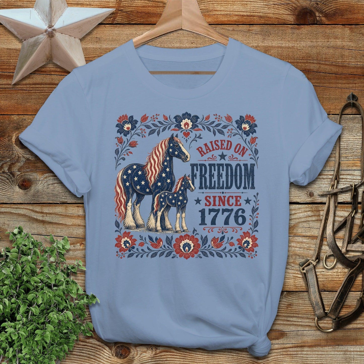 Raised on Freedom Softstyle Tee