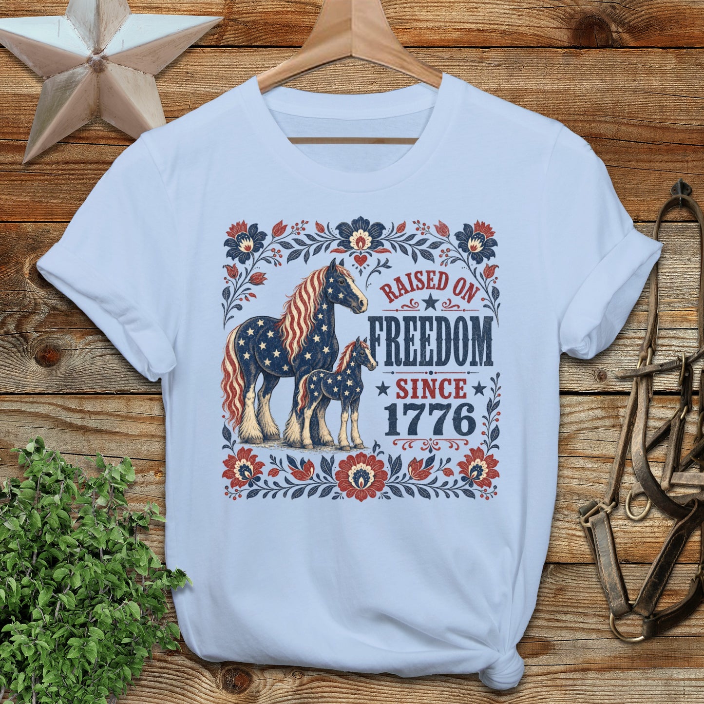 Raised on Freedom Softstyle Tee