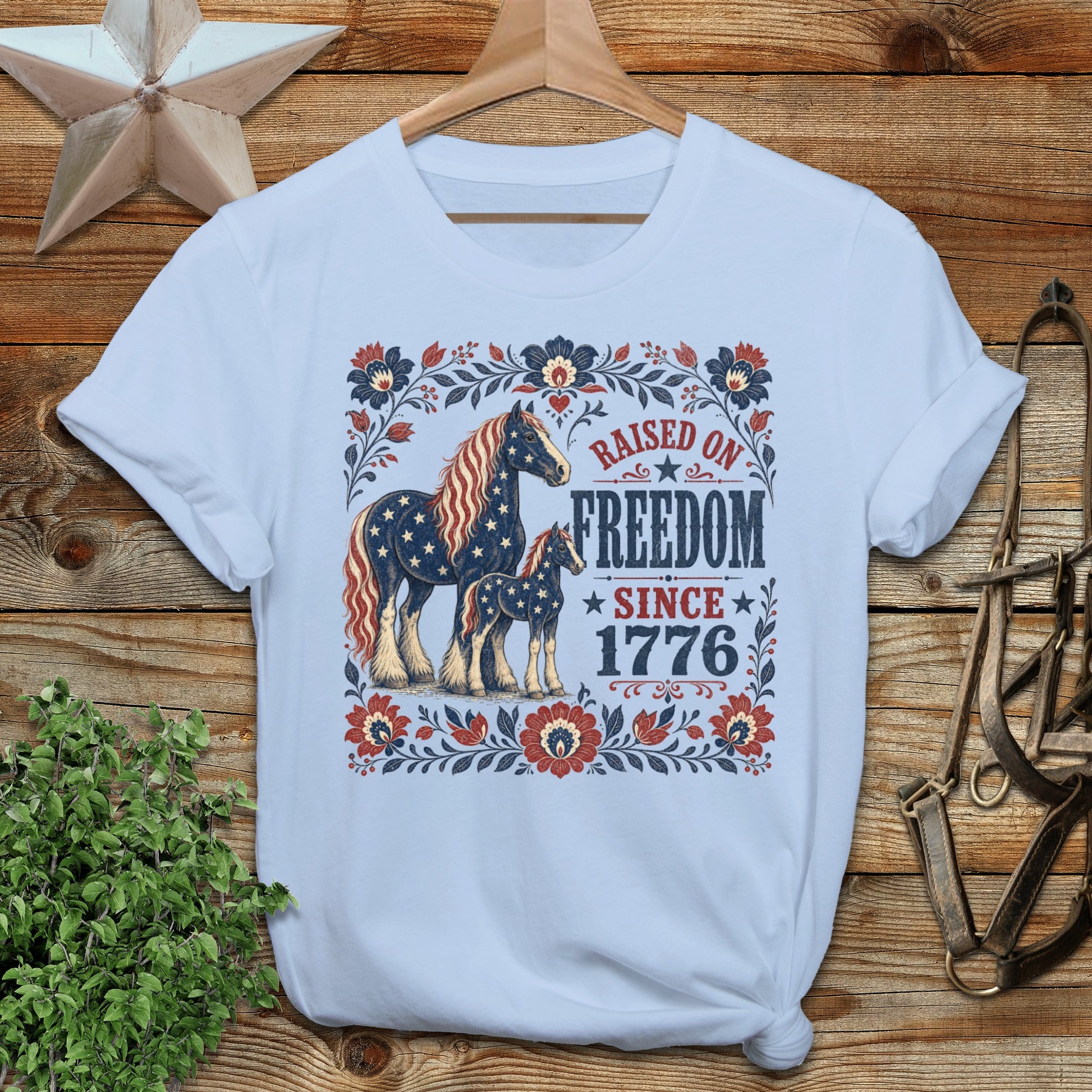 Raised on Freedom Softstyle Tee