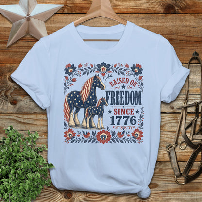 Raised on Freedom Softstyle Tee