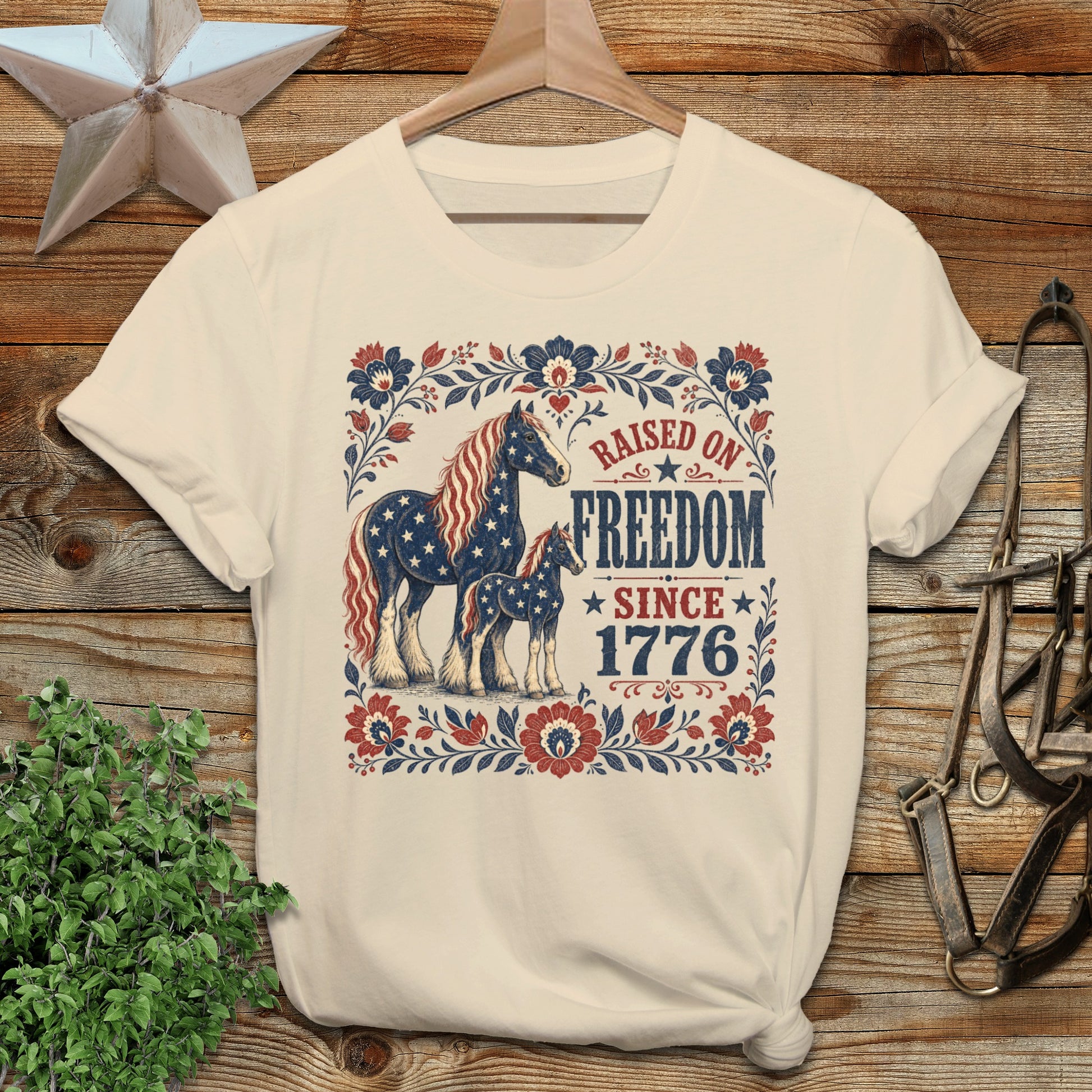 Raised on Freedom Softstyle Tee