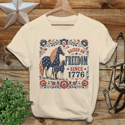 Raised on Freedom Softstyle Tee