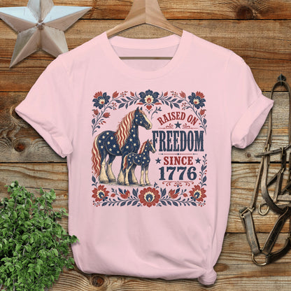 Raised on Freedom Softstyle Tee
