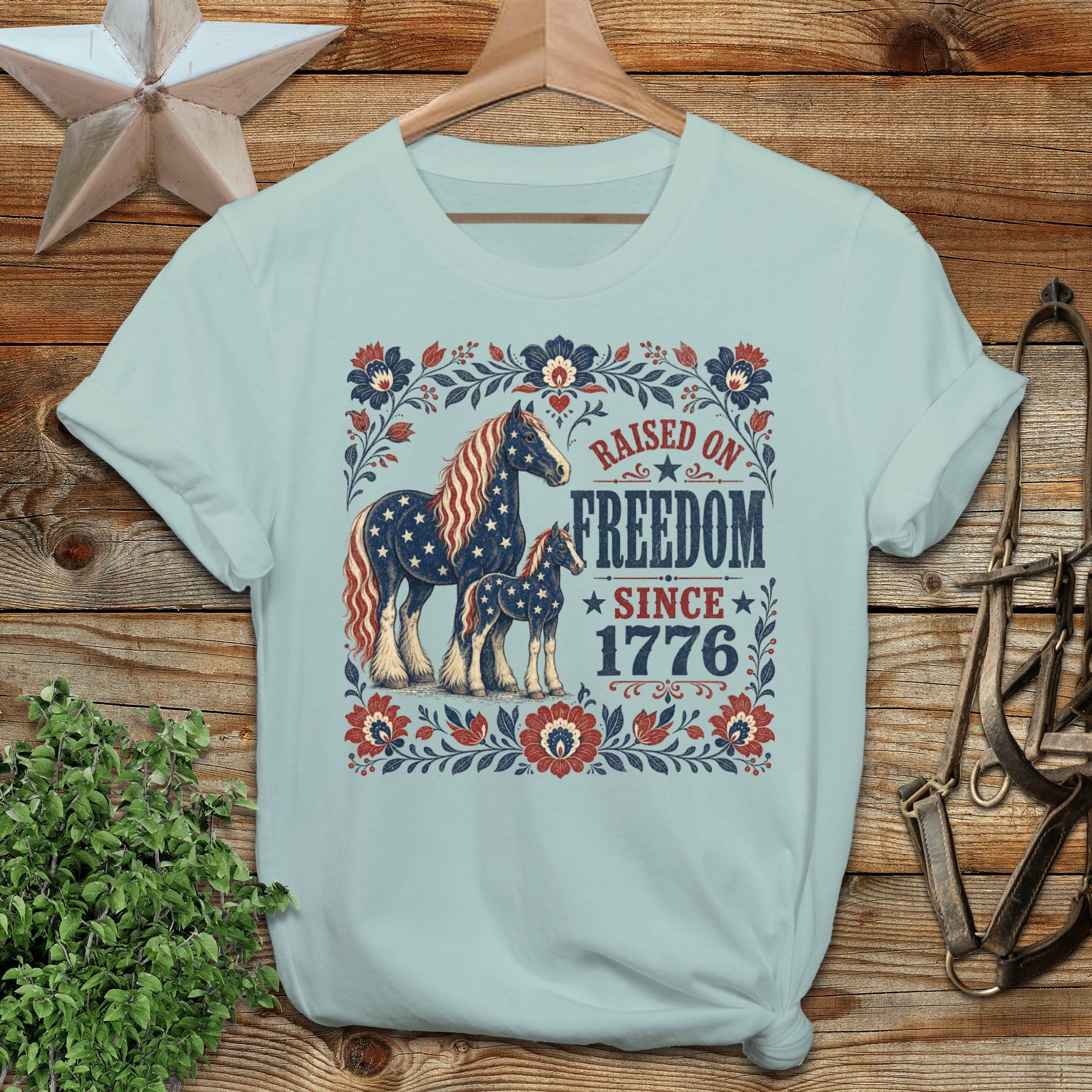 Raised on Freedom Softstyle Tee