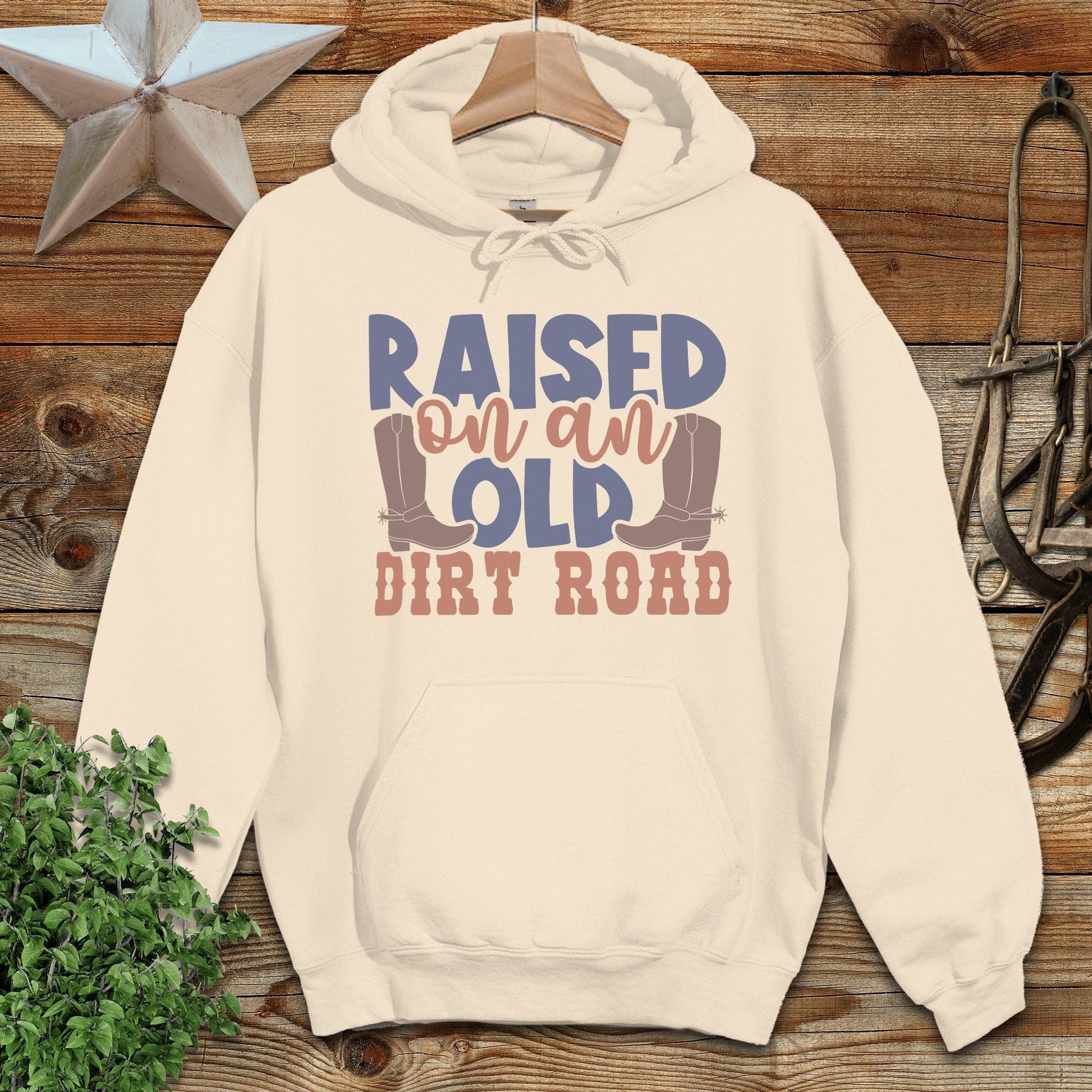 Raised on Old Dirt Road Hoodie